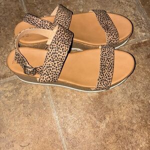 Leopard Print Women's Sandals